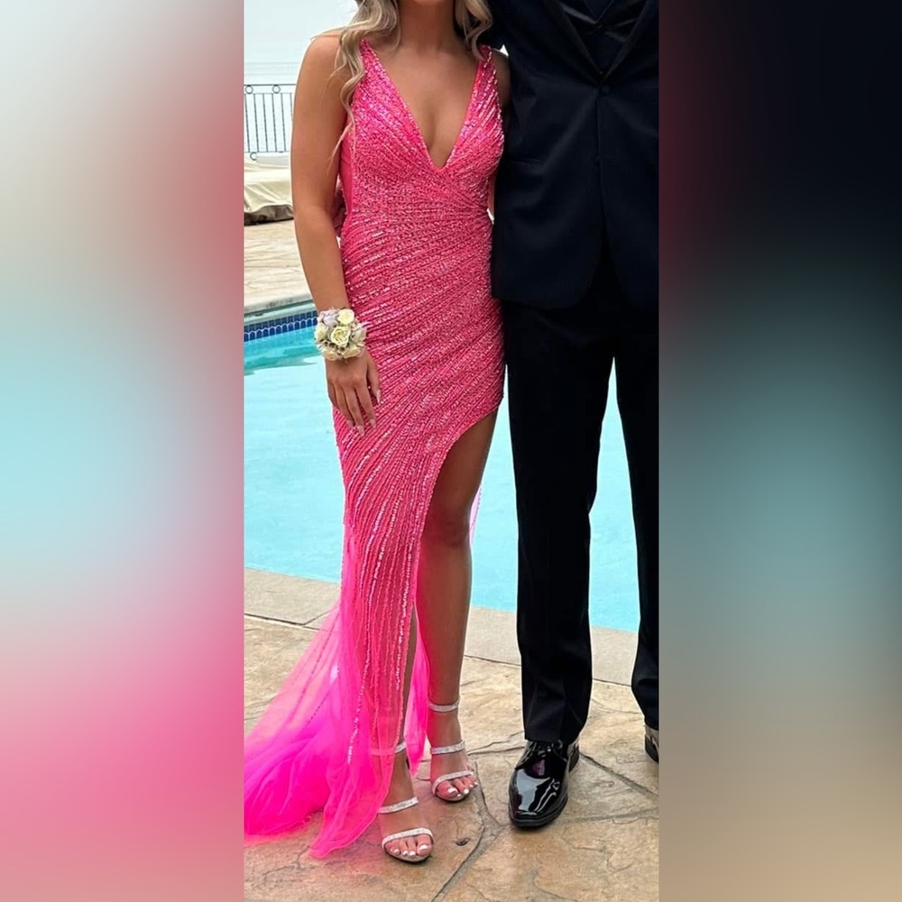 Jovani Radiant Pink Evening Gown